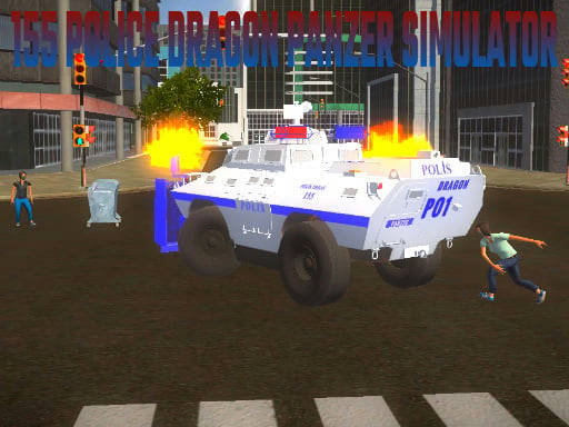 Play 155 Police Dragon Panzer Drive