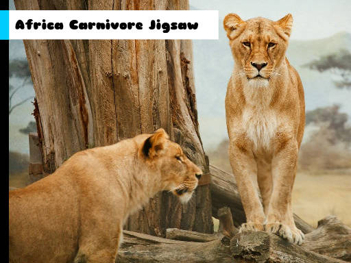 Play Africa Carnivore Jigsaw