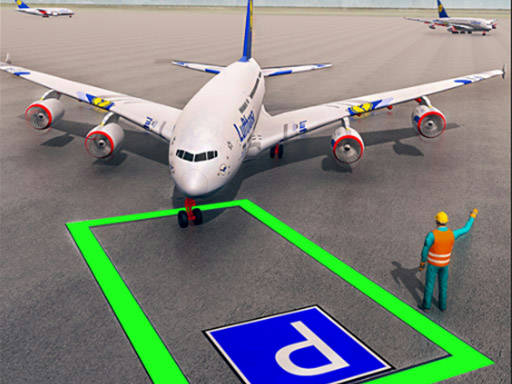 Play Air Plane Parking 3d