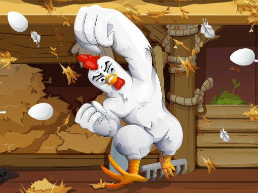 Play Angry Chicken Egg Madness