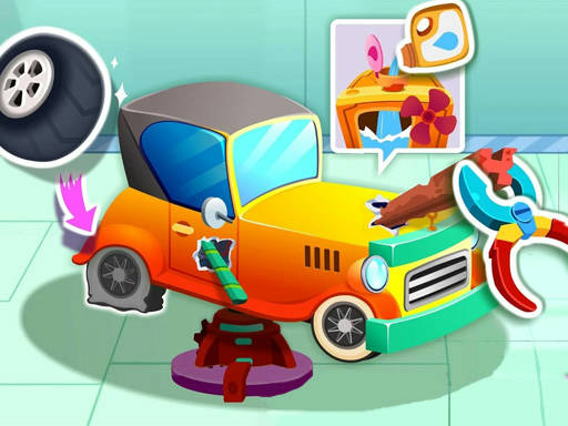 Play Animal Auto Repair Shop