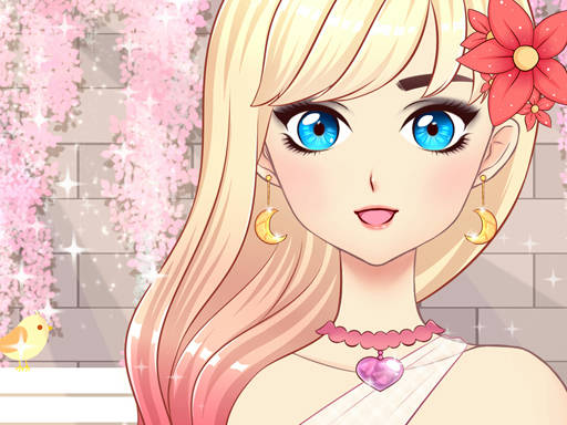 Play Anime Girl Fashion Dress Up & Makeup