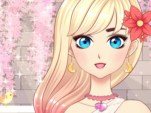 Play Anime Girls Fashion Makeup Game for Girl