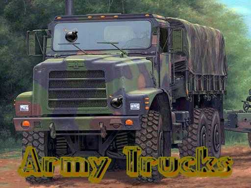 Play Army Trucks Hidden Objects