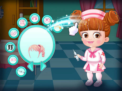 Play Baby Hazel Doctor Dressup