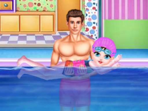 Play Baby Taylor Learn Swimming