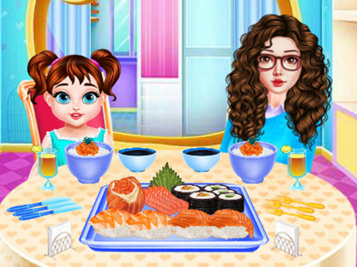 Play Baby Taylor Sushi Cooking