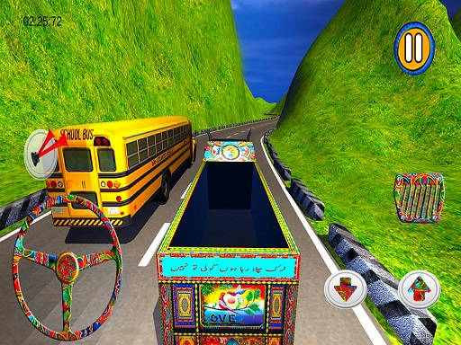 Play Baloch Cargo Truck Driving Game