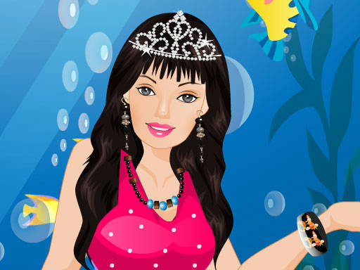 Play Barbie Mermaid Dressup