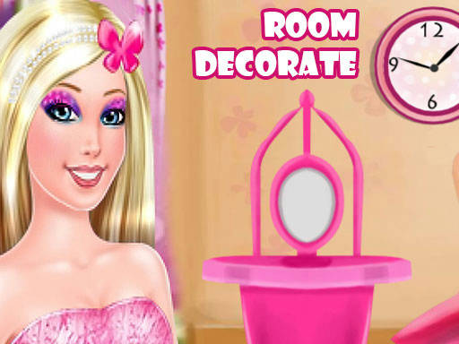 Play Barbie Room Decorate