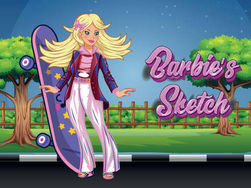 Play Barbie’s Sketch