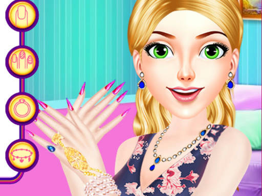 Play Beautiful Starry Sky Nail 2