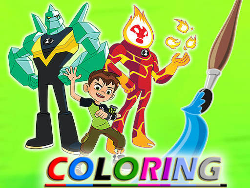 Play Ben 10 Coloring