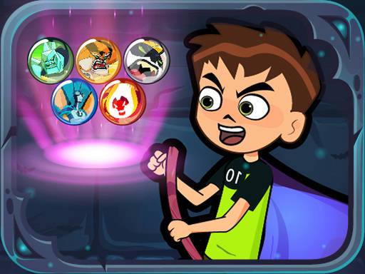 Play Ben 10 Halloween Bubble Shooter