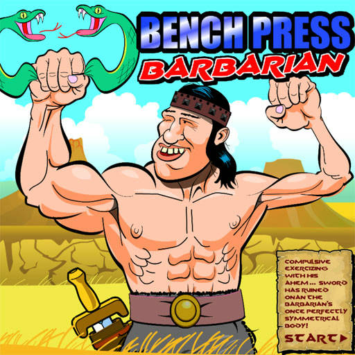 Play Bench Press The Barbarian