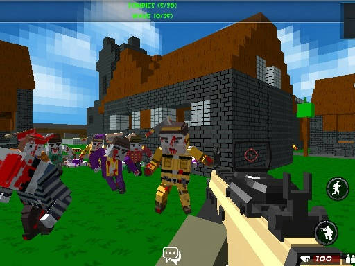 Play Best blocky Combat Arena 2020