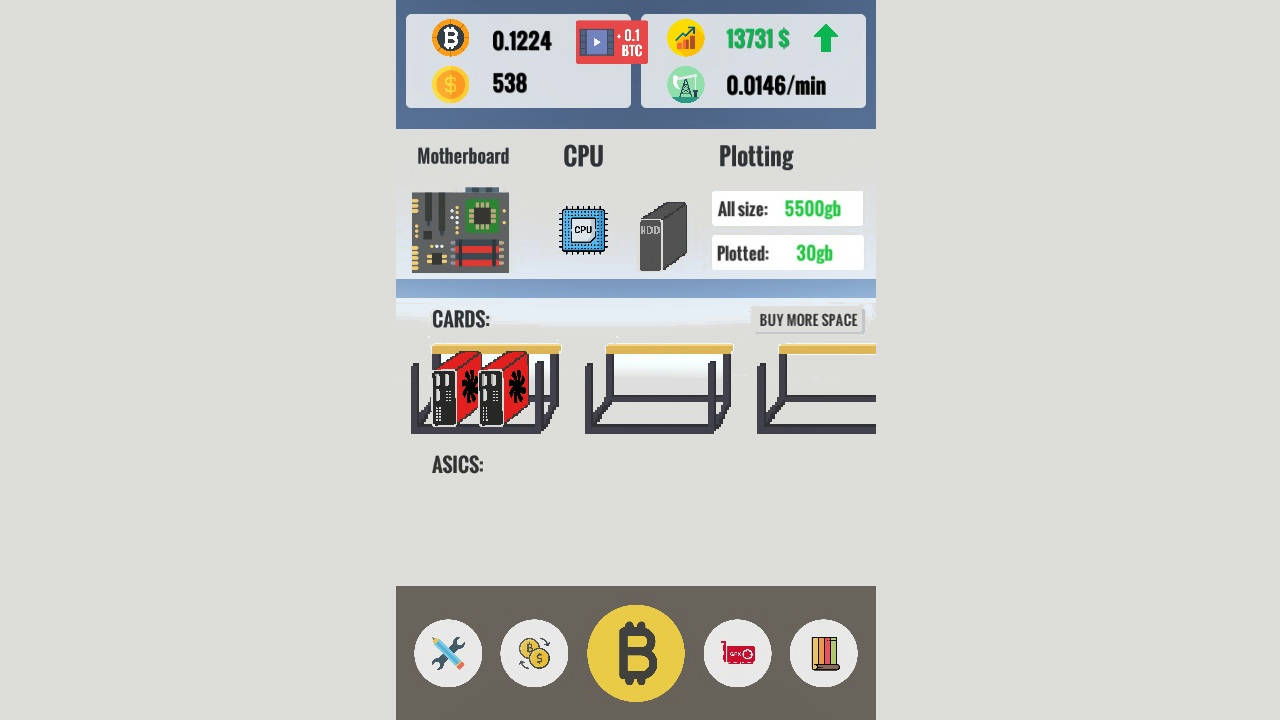 Play Bitcoin Clicker