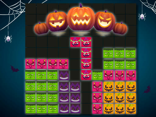 Play Blocks Puzzle Halloween