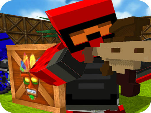 Play Blocky Gun Paintball 2