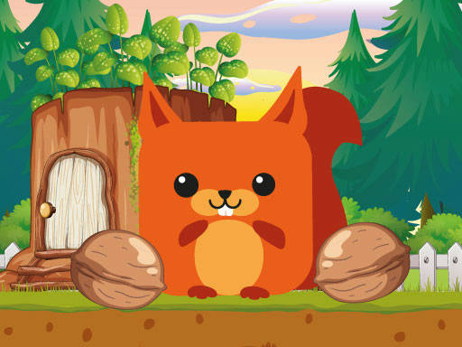 Play Blocky Squirrel