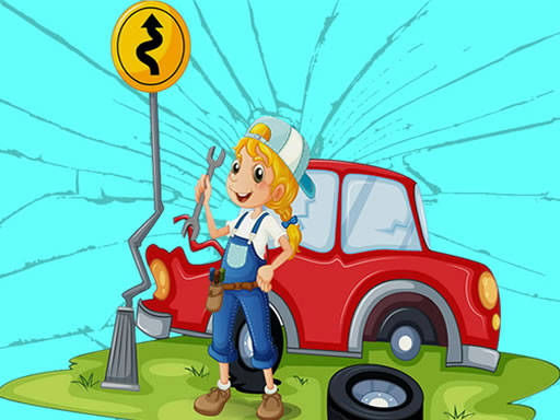 Play Broken Cars Jigsaw