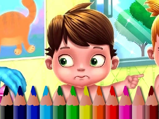 Play BTS Baby Coloring Book