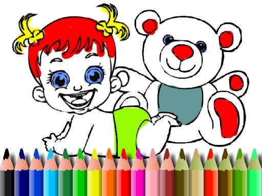 Play BTS Baby Doll Coloring