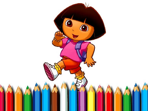 Play BTS Dora Coloring Book