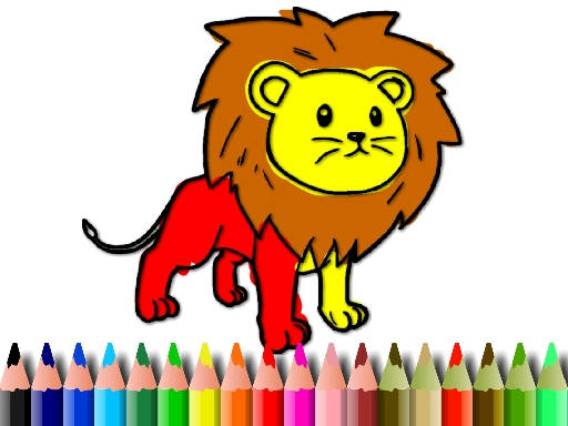 Play BTS Lion Coloring Book