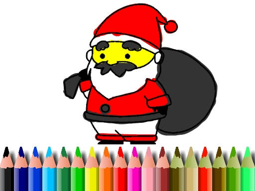 Play BTS Santa Claus Coloring