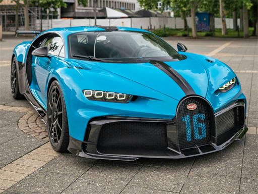 Play Bugatti Sports Car Puzzle