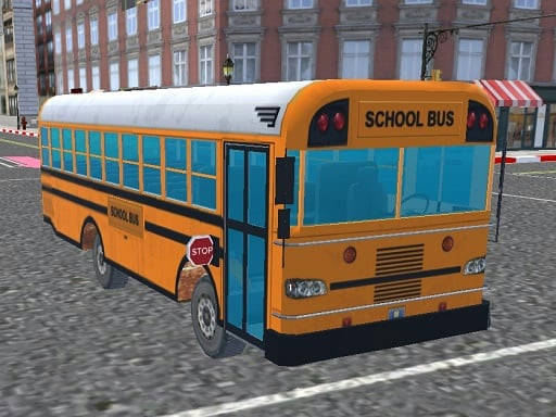 Play Bus School Park Driver