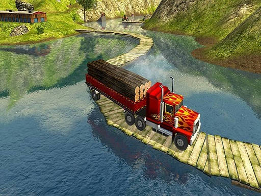 Play Cargo Heavy Trailer Transport Sim