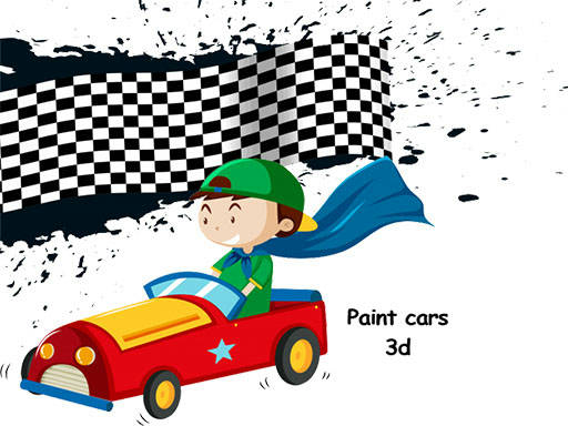 Play Cars 3D Color by Number