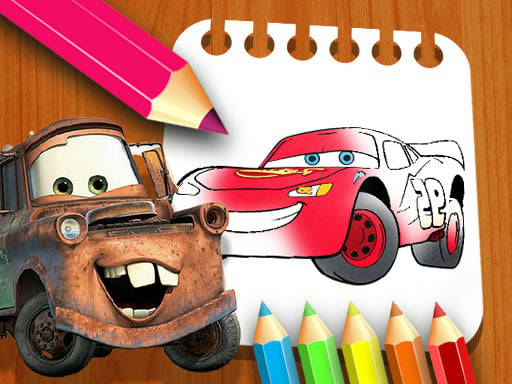 Play Cars Coloring Book