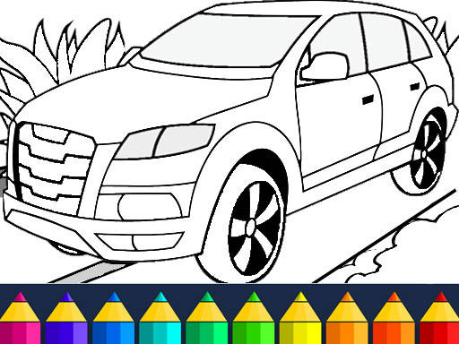 Play Cars Coloring Game