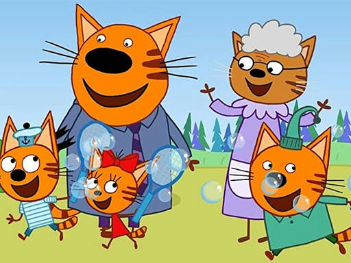 Play Cat Family Educational Games