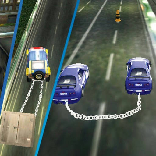 Play Chained Impossible Driving Police Cars