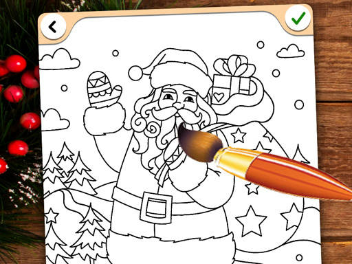 Play Christmas Coloring Game