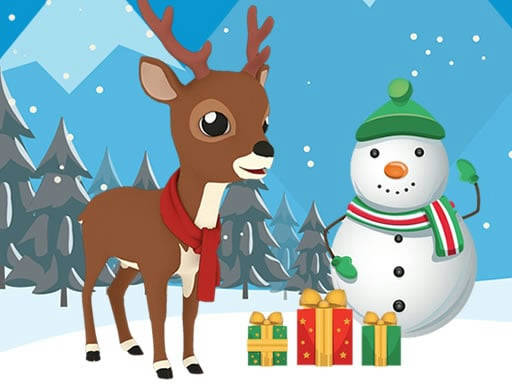 Play Christmas Deer Jigsaw