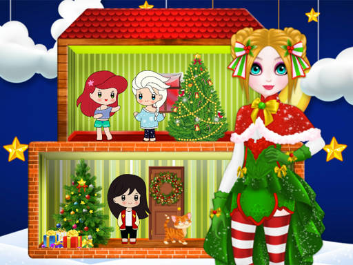 Play Christmas Puppet Princess House