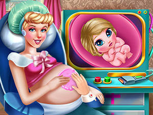 Play Cinderella Pregnant Check Up