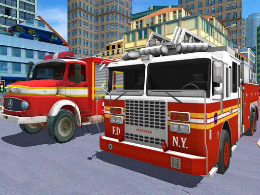 Play City Fire Truck Rescue