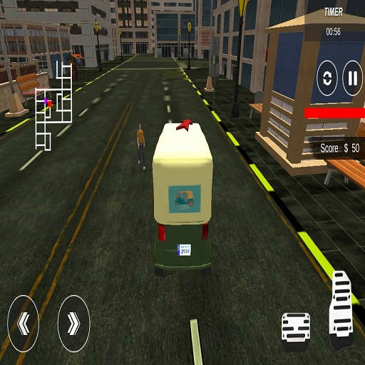 Play City Tuk Tuk Rickshaw : Chingchi Simulator Game