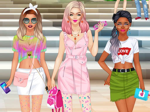 Play College Girls Team Fashion Makeover