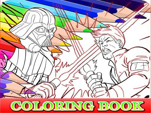 Play Coloring Book for Darth Vader