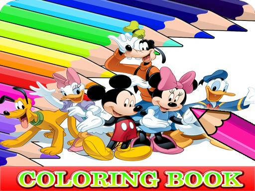 Play Coloring Book for Mickey Mouse