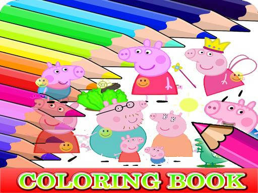 Play Coloring Book for Peppa Pig