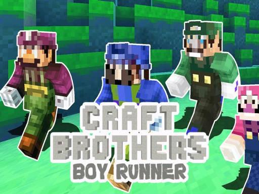 Play Craft Bros Boy Runner