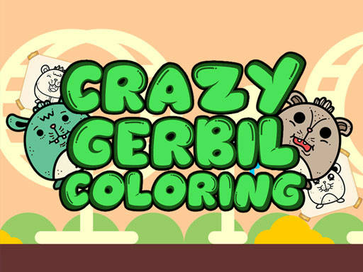 Play Crazy Gerbil Coloring